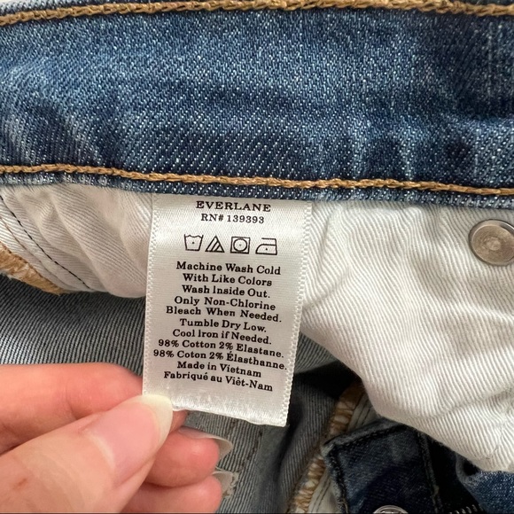 Everlane skinny ankle jeans size 26 - Picture 4 of 4